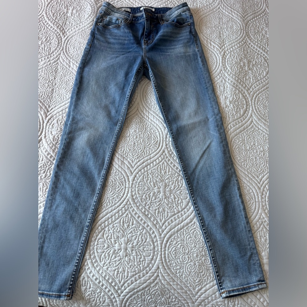 Vigoss Light Blue Skinny Jeans for Women